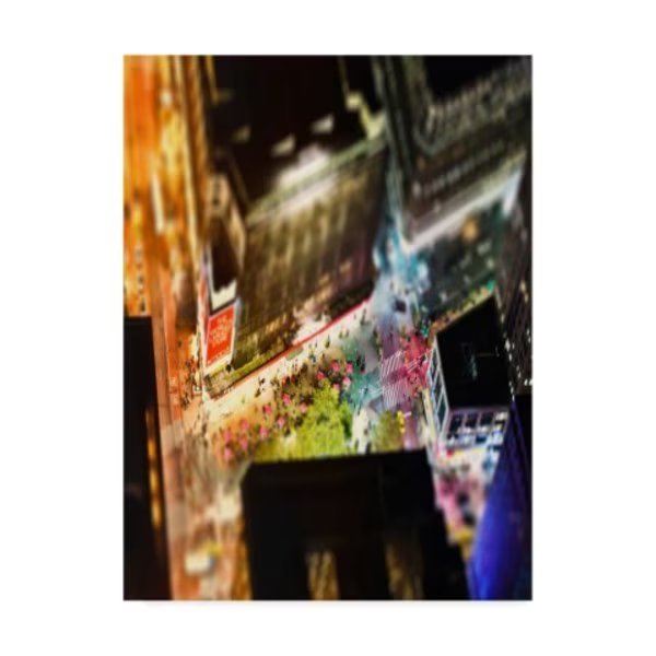 Philippe Hugonnard 'Macys by Night Manhattan' Canvas Art, 24x32, Trademark Fine Art, Mfr#: PH01301-C2432GG